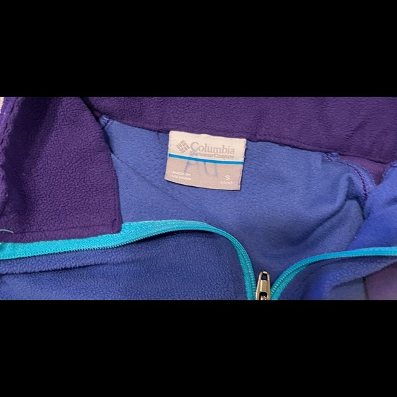 Girls Columbia Fleece Pullover - Picture 3 of 3